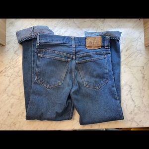 Plain Pockets Vintage Jeans